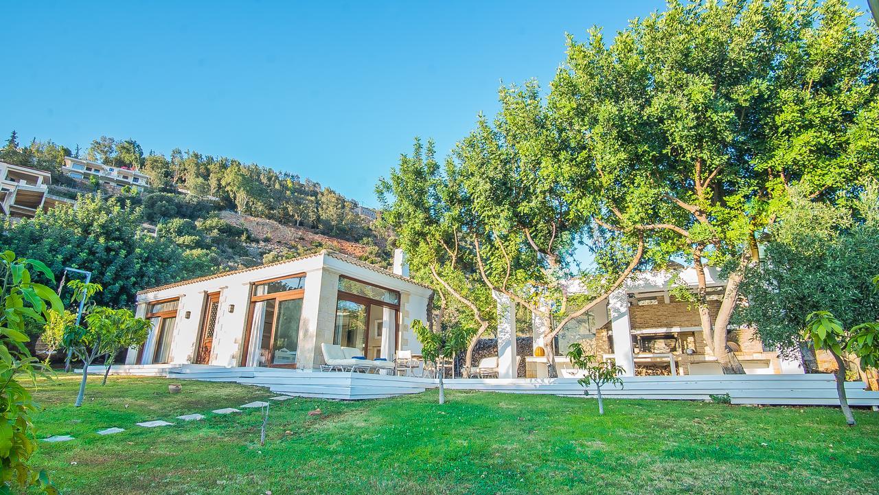 Icons Sea Of Crete Villa มาเลีย ภายนอก รูปภาพ