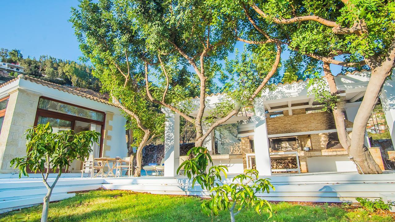 Icons Sea Of Crete Villa มาเลีย ภายนอก รูปภาพ
